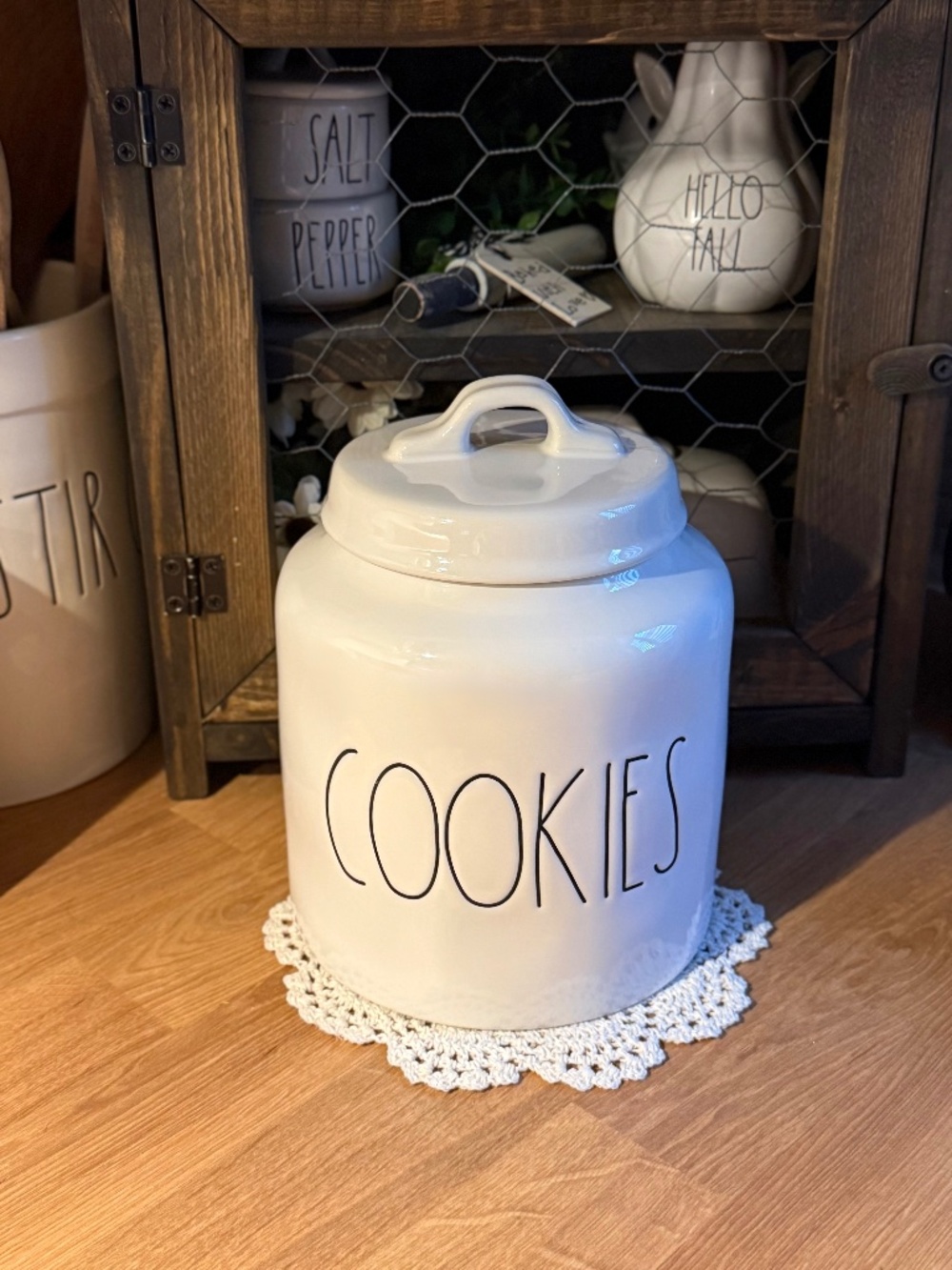 Rae Dunn Cookies Canister